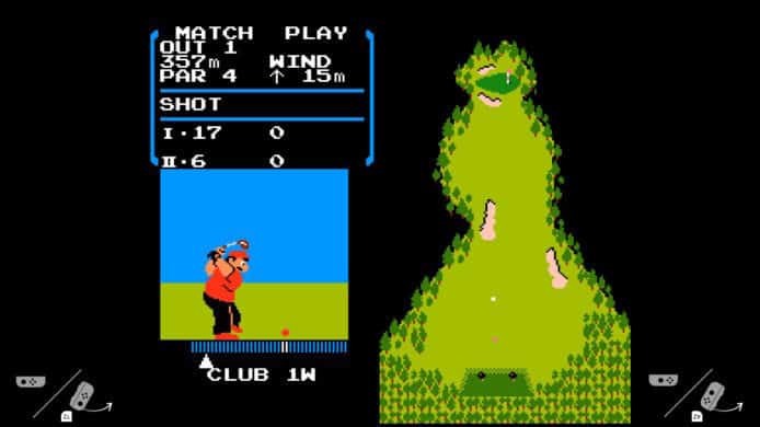 每部任天堂 Switch 原來都暗藏Nintendo紅白機 Golf 遊戲
