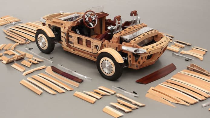 Toyota研發木漿取代金屬做車體原材料　比鋼材剛度強5倍、重量卻只有5分1