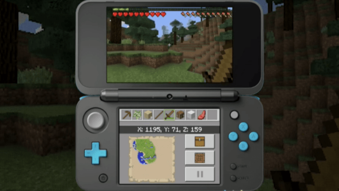 任天堂突公佈 3DS 版 Minecraft 即日網上開售！