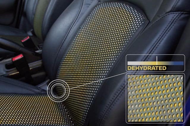 座椅內置流汗偵測功能   日產新技術防司機脫水