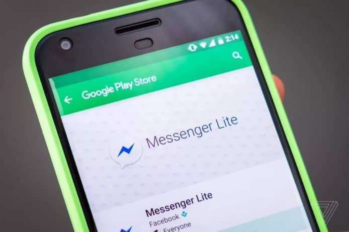 體積較小低階機適用  FB Messenger Lite 全球推出