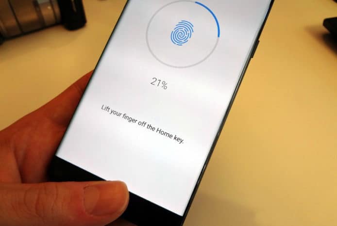Galaxy Note 9 將配屏幕指紋辨識功能