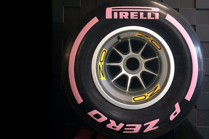 支持關注乳癌月  倍耐力將 F1 車胎變色