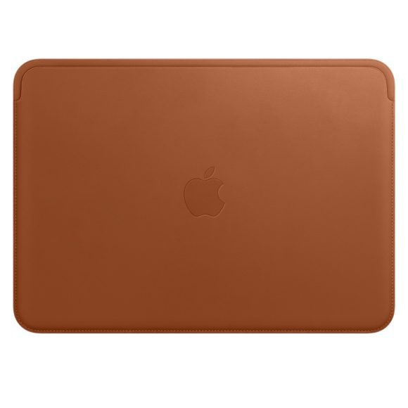 蘋果推 MacBook 官方皮套　鞍褐與午夜藍兩色