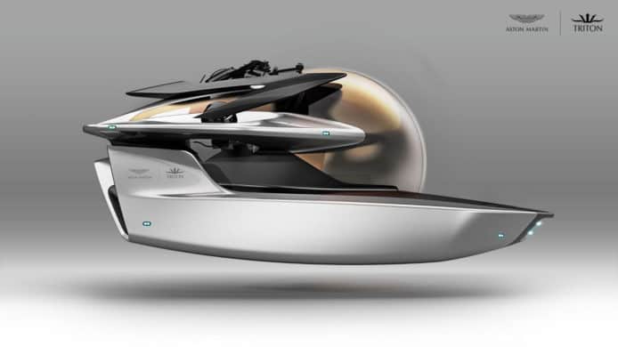 007跑車變潛水艇現實版登場！英國車廠 Aston Martin 推富豪級私人潛艇