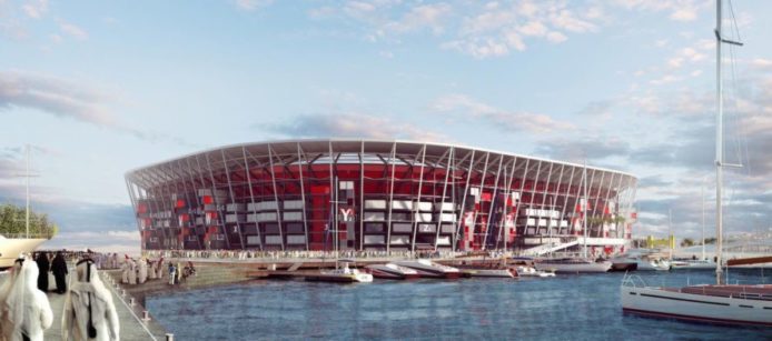 以貨櫃箱改建  卡塔爾公佈 2022 世界盃場館細節
