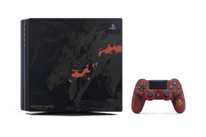 芒亨特別限定版PS4 Pro主機　與Monster Hunter : World同步推出