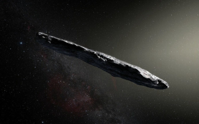 不明小行星 Oumuamua 闖入太陽系　已離開地球飛向木星軌道