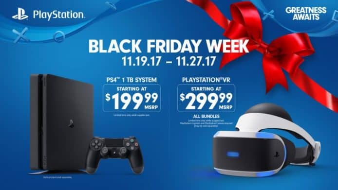 PS4、PSVR「黑色星期五」期間限定大減100美元
