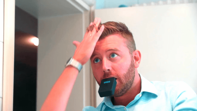 【有片睇】口含3秒即刷完牙　新款刷牙機Unico smartbrush
