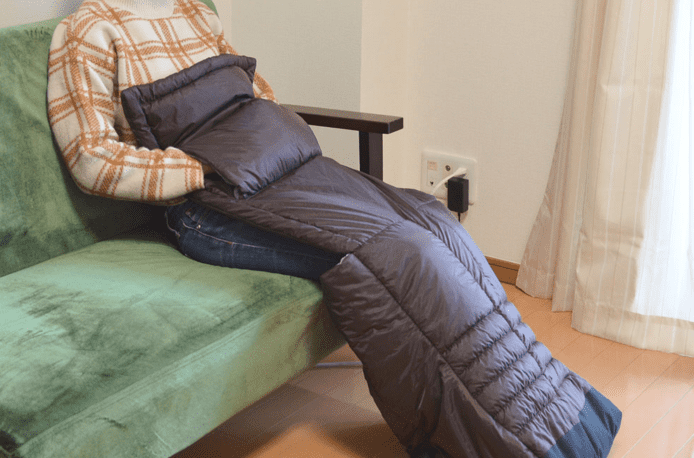 冬天手凍腳凍者福音　日本發售梳化用單人電熱毯