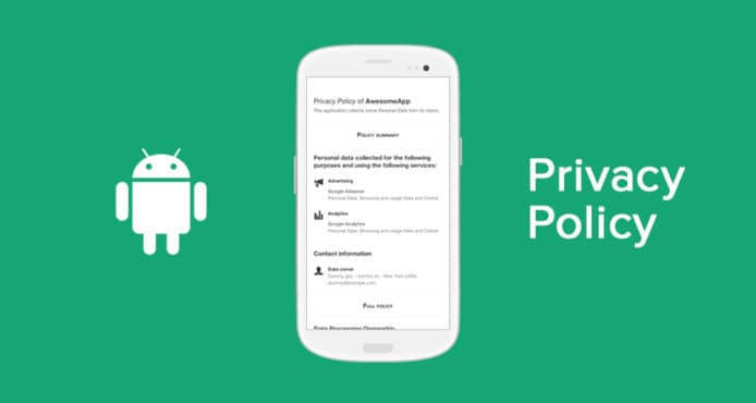 Google 新政策　Android App 擅自收集個人資料彈警告訊息