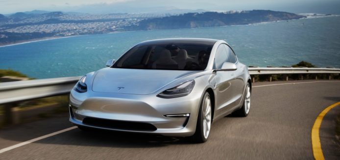 Tesla Model 3 續航力確認最高可達 310 哩
