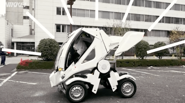 大河原邦男設計仿機械人變形電動車　將獲得政府認可推出