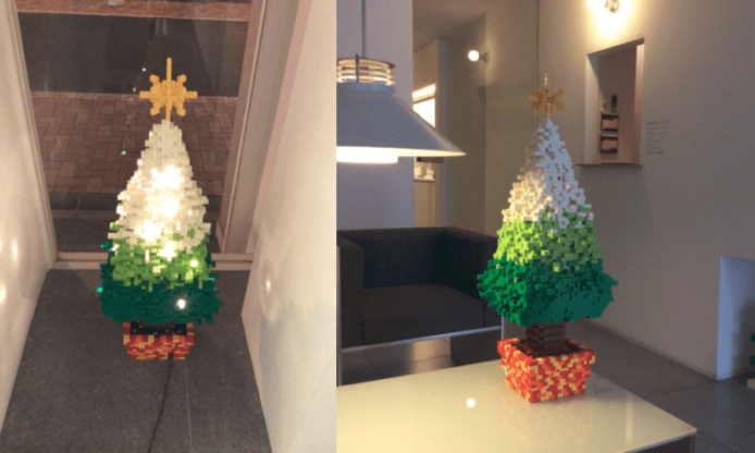 聖誕快到 LEGO 迷用 5000 方塊 DIY 閃閃發光聖誕樹