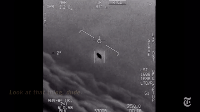 美國國防部承認曾有 UFO調查計劃　影片展示不明飛行物體