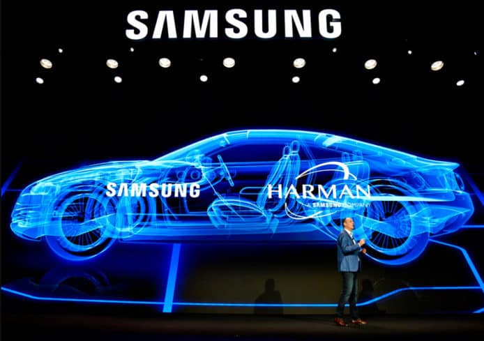 【CES 2018】Samsung x  Harman 自動駕駛汽車平台 DRVLINE　5G上網實時取得路面資訊