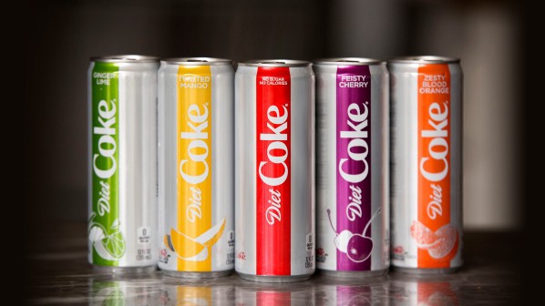 健怡可樂推出四款新口味　改變傳統出新包裝