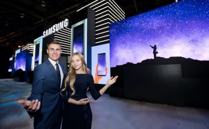 【CES 2018】Samsung 146 吋電視「The Wall」登場　採用全球首創 MicroLED 模組化顯示技術
