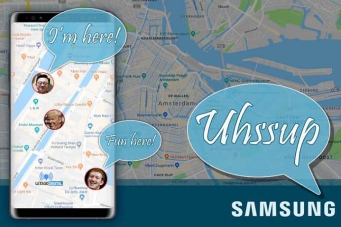 註冊 Uhssup 商標  Samsung 或推自家聊天軟件
