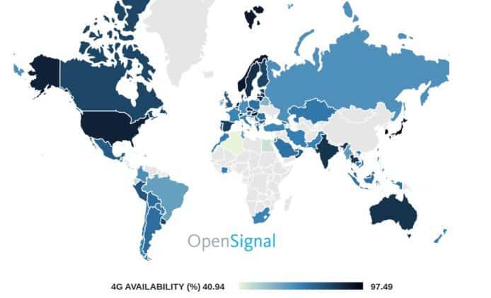OpenSignal 最新報告  香港 4G 覆蓋率突破九成