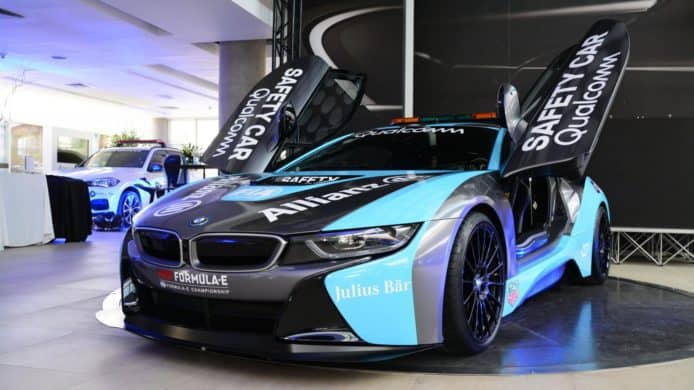 BMW 推全新Formula E安全車　超輕超快 i8 面世　