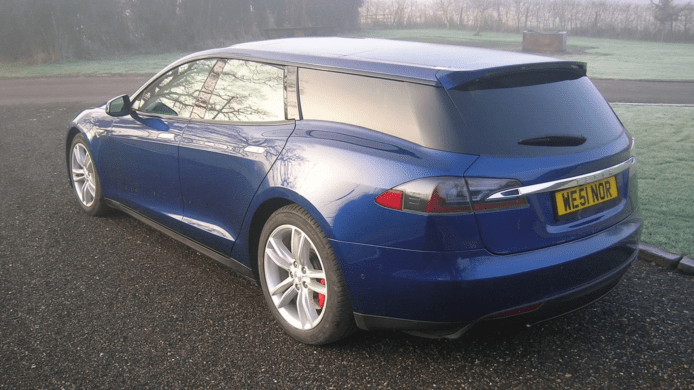 倫敦車展 Tesla Model S 激改旅行版亮相　改裝費盛惠 77 萬