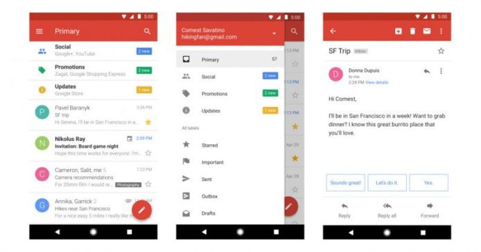 Google 推出 Gmail Go 輕量版 Android App