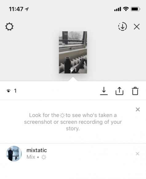 Instagram 加入新功能  Stories 如被 Cap 圖會發出提醒