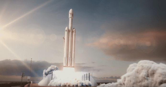 【有片睇】Falcon Heavy 飛行模擬片段曝光　Roadster 勇闖火星軌道