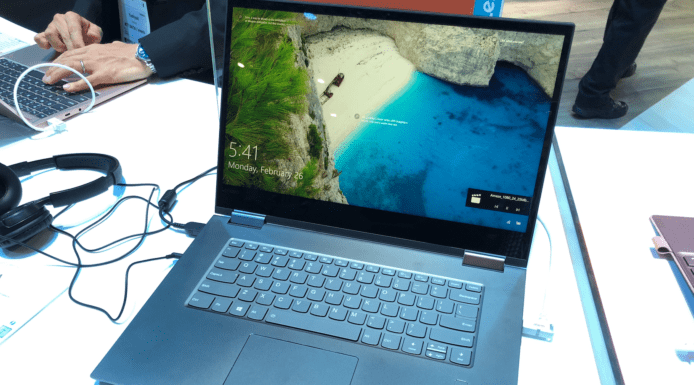 【MWC 2018】Lenovo Yoga 730 二合一筆電　4K 熒幕+支援 Alexa 語音