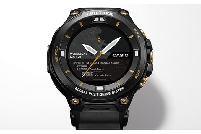 Casio 發表限量版 Wear OS 智能手錶