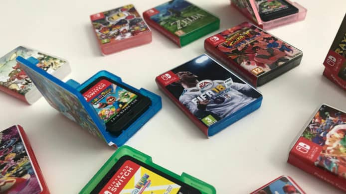 超迷你！ 外國玩家DIY自製任天堂 Switch 遊戲卡盒