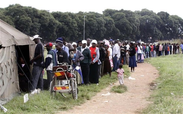 津巴布韋大選將使用指紋技術確認選民身份