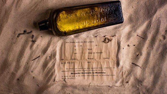 澳洲發現世上最古老瓶中信　沉睡131年終重見天日