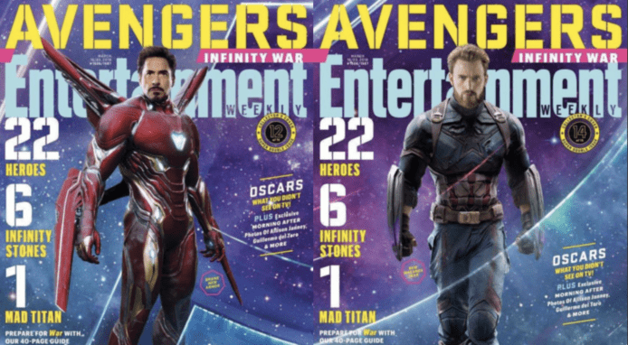 《復仇者聯盟3：無限之戰》Ironman新甲造型曝光　23主角成週刊封面