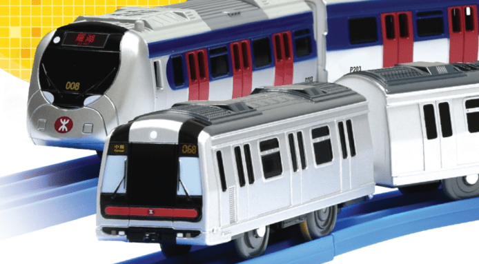 MTR x PLARAIL 再度合作推港鐵列車模型＋旺角、尖沙咀、沙田站高級套裝