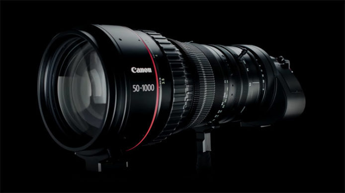 【有片睇】 Canon  50-1000mm 超級天涯鏡　定價 61 萬港元