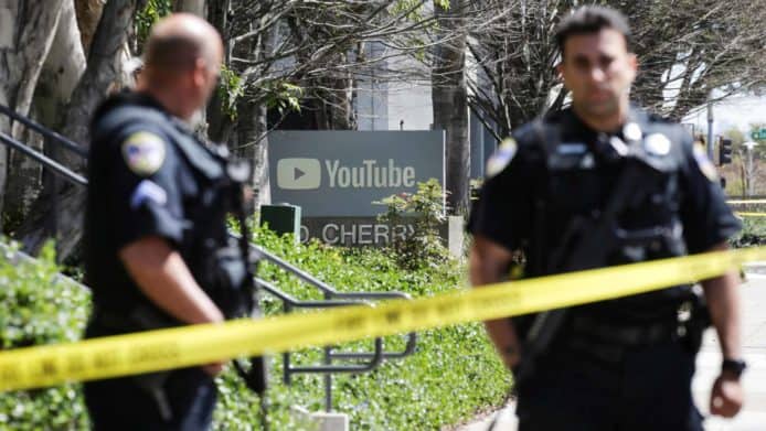 YouTube 總部槍擊案3人受傷　槍手不滿分紅制度吞槍亡