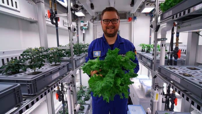 南極成功裁培新鮮蔬菜　為日後移民外星做準備