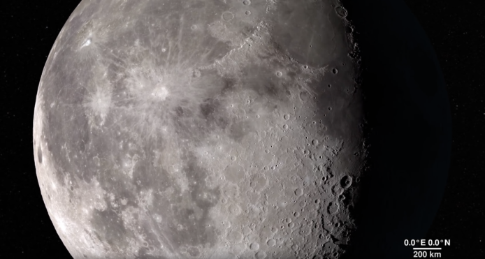 【有片睇】NASA發表4K高畫質月球影片