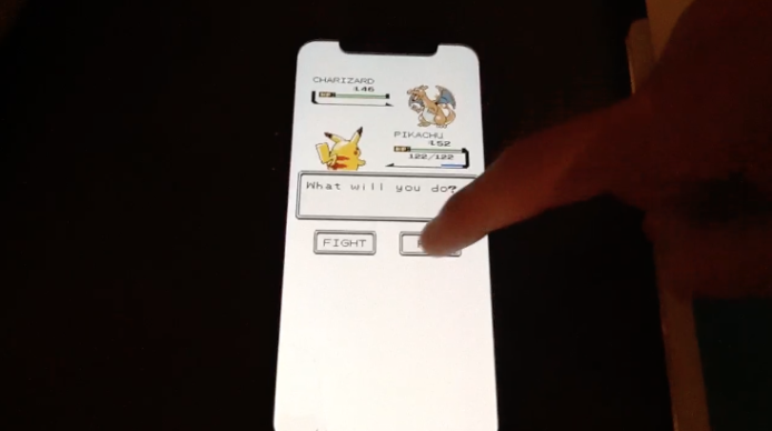 【有片睇】iPhone X 化身 GameBoy Pokémon？　 PokéCall 來電畫面重拾回憶