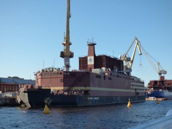 漂浮核電廠俄羅斯出海  環保人士憂慮變鐵達尼