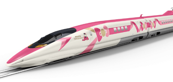 Hello Kitty 主題子彈火車  6 月底日本投入服務
