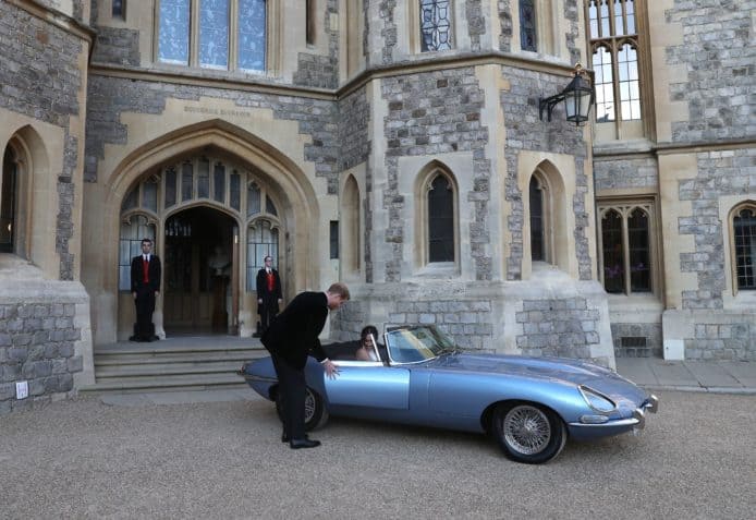 皇室大婚 Jaguar E-Type Concept Zero 成焦點