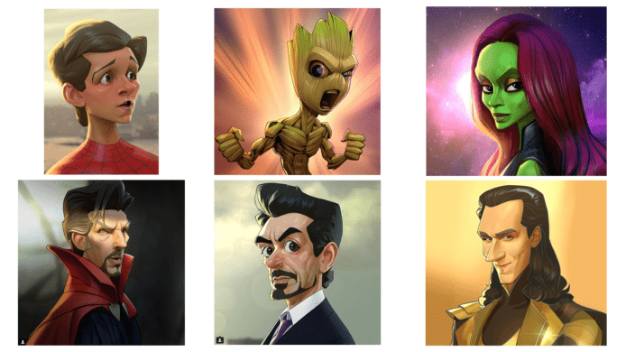 《復仇者聯盟》角色漫畫化　用 iPad Pro 繪畫極似 Pixar 畫風