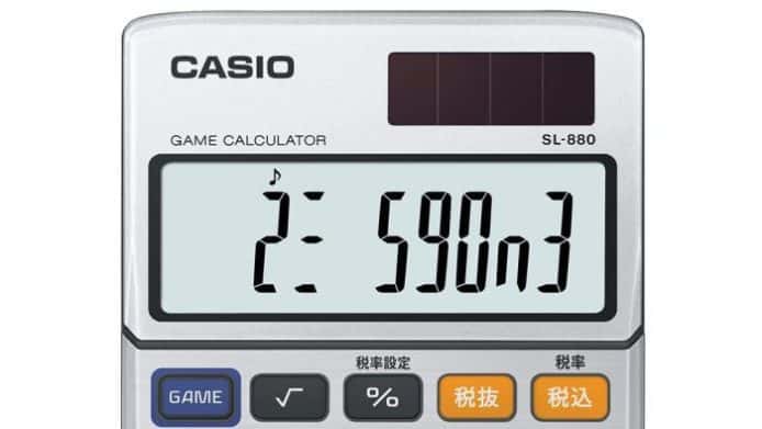 Casio 復刻版「遊戲計數機」SL-880 大賣要再量產