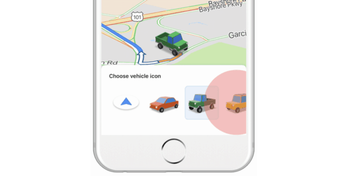 Google 地圖導航不再沉悶  可用汽車代替箭頭標記
