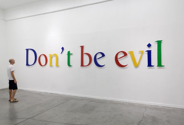 Google 從行為守則移除大部分「不作惡」字眼