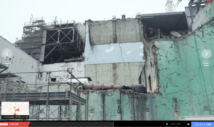 日本福島核電站互動影片　帶你盡覽內部環境